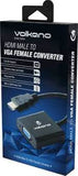 Volkano Annex series HDMI Male to VGA female converter, 10 CM cable with Sound