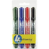 4STATIONERY PERMANENT MARKER 4 pack