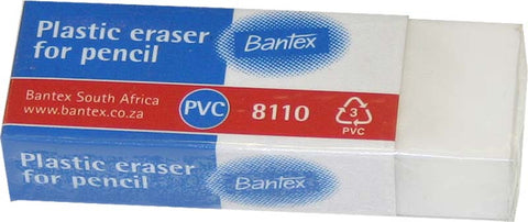 Bantex Erasers White