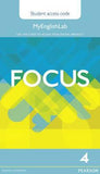 Focus BrE MyEnglishLab Student's Access Card Level 4