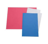 FOLDERS STRAIGHT CUT 160gsm 100`s PASTEL BLUE 355x460