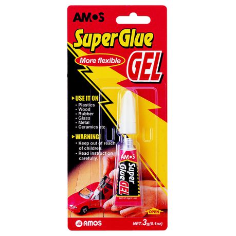 AMOS SUPER GLUE 3g CARDED - SGG3B1
