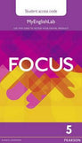 Focus BrE MyEnglishLab Student's Access Card Level 5