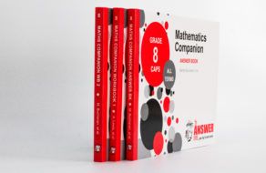 The ANSWER SERIES GRADE 8 MATHS COMPANION  WBs 1 & 2 + AB (SET)