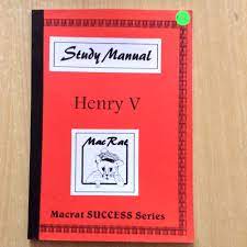 Henry V Study Manual