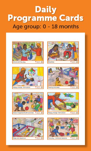 Daily Programme Fdc Daily Programme Cards 0 - 18 months Teacher Resource – Elex Academic ...