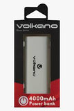 Volkano Blaze Series 4000mAh power bank grey