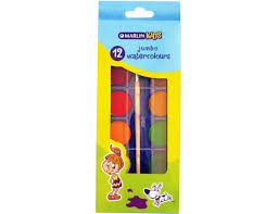 4KIDS WATER COLOUR PAINT SET 12'S