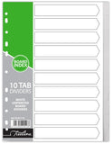Treeline A4 Board Index Dividers