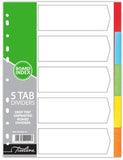 Treeline Dividers A4 PVC -Plain 160 Micron