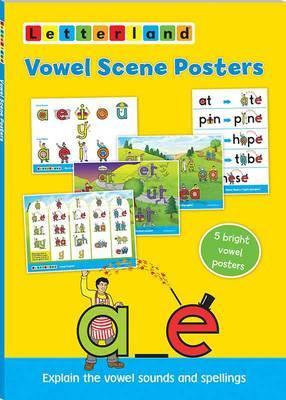 Letterland Vowel Scene Posters