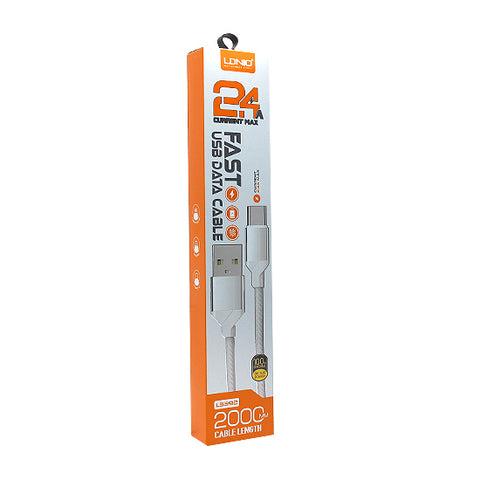 LDNIO LS392 Fast Charging and Data Transfer Lightning Cable 2000MM