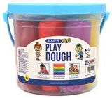 PLAY DOUGH NON-TOXIC: Marlin Kids Play dough 1kg bucket 8 assorted colours