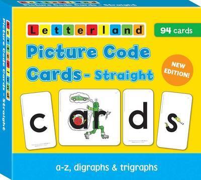 Letterland Straight Picture Code Cards (CAPS)
