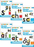 Letterland Phonics Workbooks: 1-6 (6 Books) (CAPS)