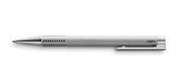 LAMY Logo Ballpoint - Brushed Stainless Steel