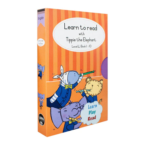 Learn to read (Level 4) Tippie Boxset 10