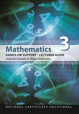 Lecturing Math NCV3 Mathematics Lecturer Guide – Elex Academic Bookstore