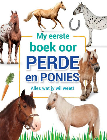 My eerste boek oor perde en ponies