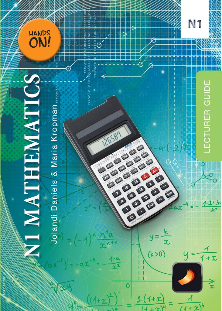 Book Guide For Math Mathematics N1: Lecturer Guide – Elex Academic Bookstore