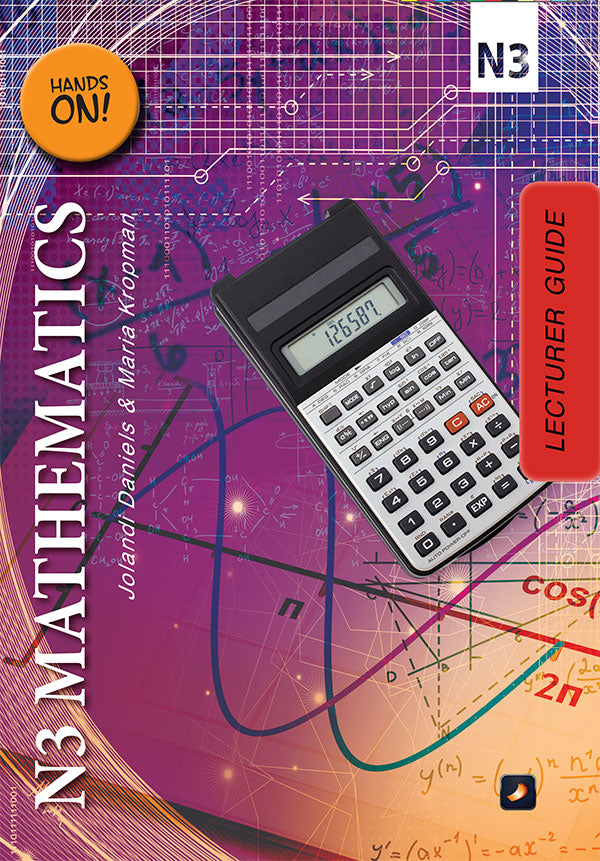 Lecturing Math Mathematics N3: Lecturer Guide – Elex Academic Bookstore