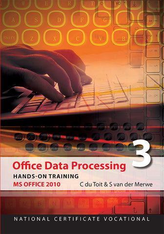 NCV3 Office Data Processing Office 2010: Hands-On Training
