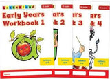Letterland Early Years Workbooks (1-4) (CAPS)