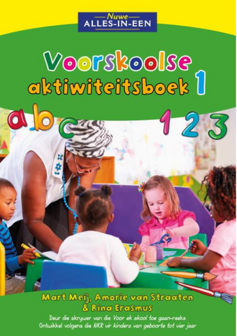 Nuwe Alles-In-Een Voorskoolse Aktiwiteitsboek