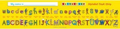 Letterland Alphabet Desk Strip (Pack of 10)