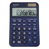 Sharp EL-M335B-BL 10-Digit Calculator - Blue