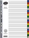 Bantex Manilla Board Card File Box Indexes