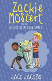 Zackie Mostert 15: Zackie Mostert en die Monster-Melkskommel (Afrikaans, Paperback)
