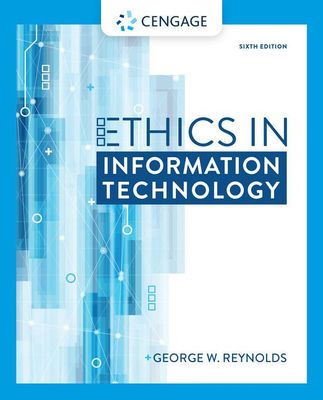 Ethics in Information Technology (Paperback, 6th edition)