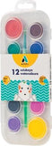 ADEL SCHOOL WATERCOLORS 10 + 2 JUMBO COLORS