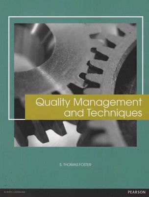 Quality Management And Techniques - Custom Unisa Edition  (Paperback , 5th Edition)