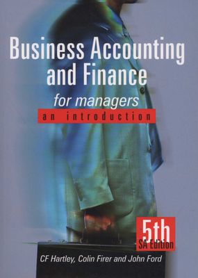 Business Accounting And Finance For Managers - An Introduction (Paperback, 5th ed)