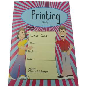 Printing 1 : Lower case