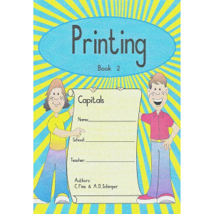 Printing 2 : Upper case