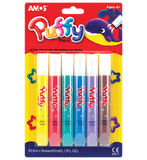 AMOS PAINT PUFFY 10.5ml 6pcs - PUP10B6