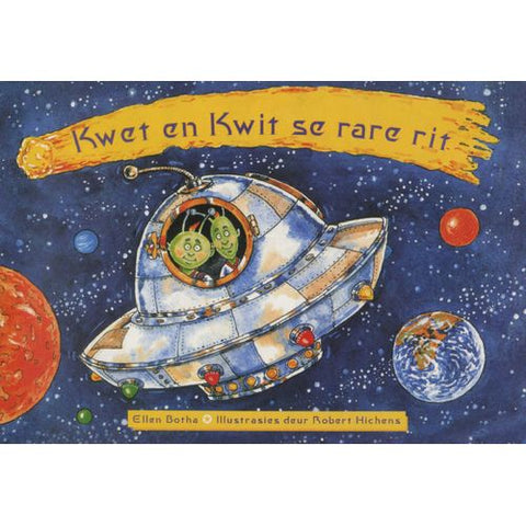 Rimpelstories Leesboek Vlak 11:  Kwet en Kwit se Rare Rit - Gr 3 (Nas. Kur)