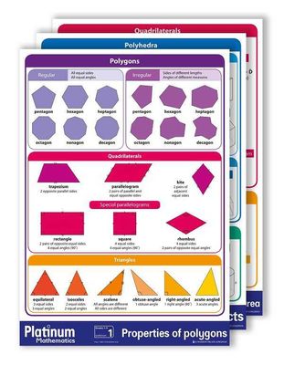 Platinum Mathematics Grades 7 to 9 Wallcharts: Grade 7 - 9: Wallcharts (Wallchart)