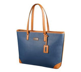 SupaNova Pebbles Series 15.6` Ladies Laptop Handbag in Navy with a Padded Laptop Compartment and Mini Mirror