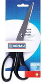 DONAU SCISSOR OFFICE BLACK HANDLE 20.5cm