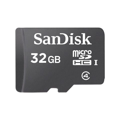 SanDisk MicroSDHC Class 4 Card (No Adapter)