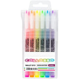 Collosso Slim Highlighters - Chisel Tip