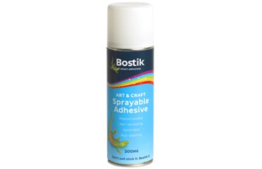 Bostik Art & Craft Sprayable Adhesive