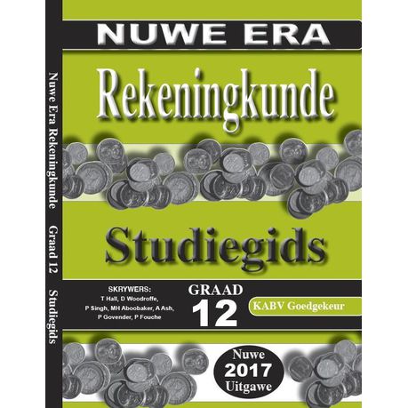 NUWE ERA REKENINGKUNDE GR 12 (STUDIEGIDS)