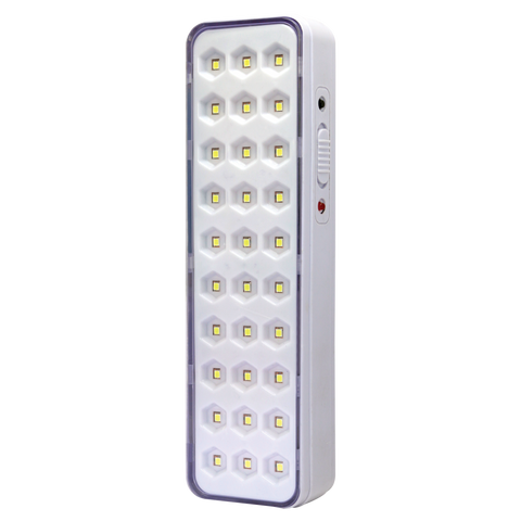 Switched 30 LED Emergency Light AC 150 Lumen -White
