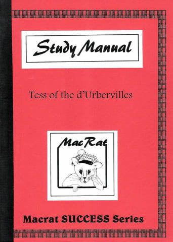 Tess of the D'Ubervilles Study Manual