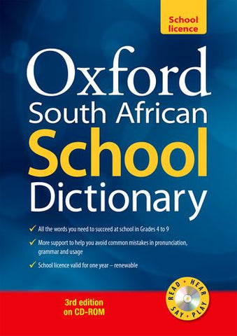 Oxford South African School Dictionary 3e CD